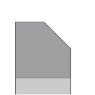 Bague anti extrusion type AET 58 x 60 x 68 x 13 P.T.F.E. chargé carbone