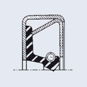 Bague d'étanchéité type DB 50 x 68 x 12 NITRILE (NBR)