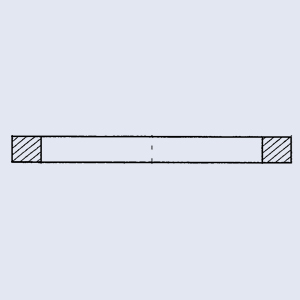 Joint de raccord section carrée 104,37 x 111,13 x 3,4 EPDM 85