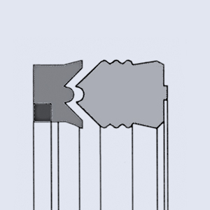 Joint de tige type STSE 25 x 38 x 20 NITRILE (NBR)